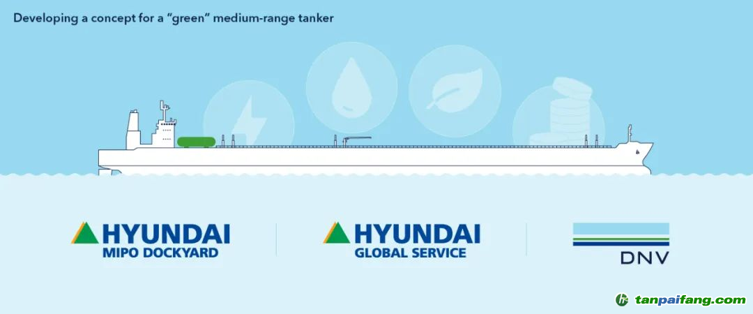 DNV與韓國船企合作研發MR型成品油船脫碳設計方案